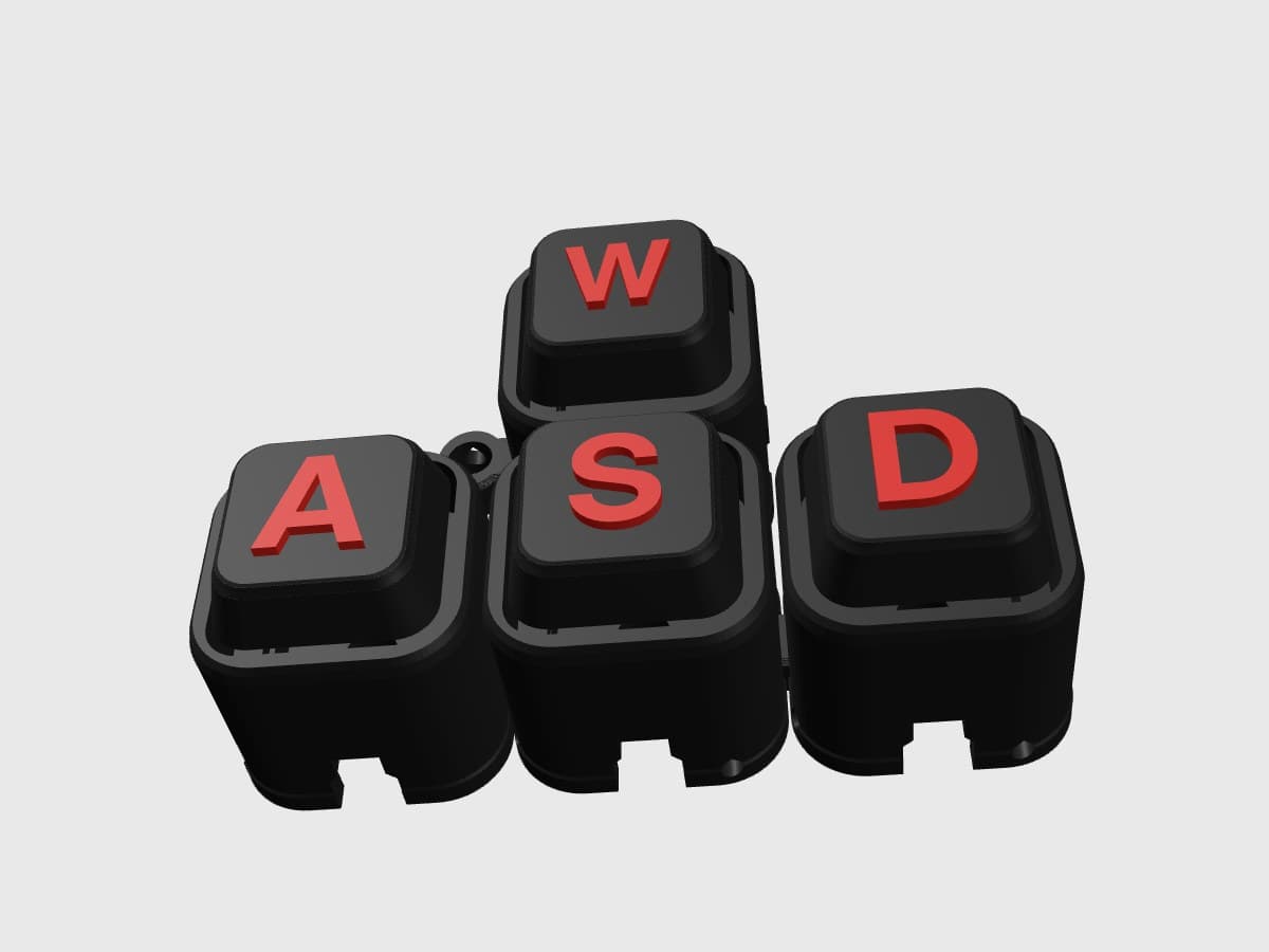 Clicker Gaming WASD